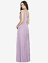 Rear View Thumbnail - Pale Purple Bella Bridesmaids Dress BB103