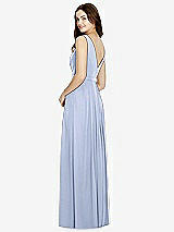 Rear View Thumbnail - Sky Blue Bella Bridesmaids Dress BB103