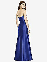 Rear View Thumbnail - Cobalt Blue Bella Bridesmaids Dress BB104