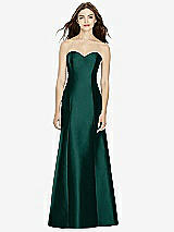 Front View Thumbnail - Evergreen Bella Bridesmaids Dress BB104
