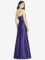 Rear View Thumbnail - Grape Bella Bridesmaids Dress BB104
