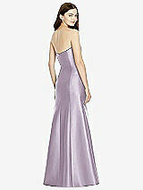 Rear View Thumbnail - Lilac Haze Bella Bridesmaids Dress BB104
