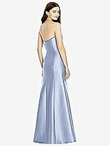 Rear View Thumbnail - Sky Blue Bella Bridesmaids Dress BB104