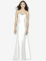 Front View Thumbnail - White Bella Bridesmaids Dress BB104