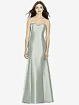 Front View Thumbnail - Willow Green Bella Bridesmaids Dress BB104