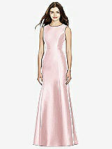 Rear View Thumbnail - Ballet Pink Bella Bridesmaids Dress BB106