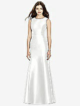 Rear View Thumbnail - White Bella Bridesmaids Dress BB106