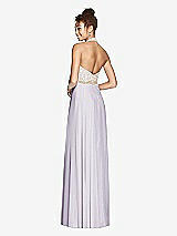 Rear View Thumbnail - Moondance & Cameo Studio Design Collection 4512 Full Length Halter Top Bridesmaid Dress
