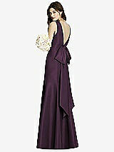 Rear View Thumbnail - Aubergine Studio Design Bridesmaid Dress 4520