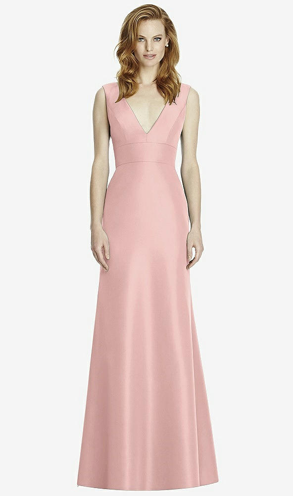 Front View - Rose - PANTONE Rose Quartz Studio Design Bridesmaid Dress 4520