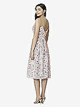 Rear View Thumbnail - Bordeaux & Blush Studio Design Bridesmaid Dresses 4522