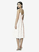 Rear View Thumbnail - Champagne & Blush Studio Design Bridesmaid Dresses 4522
