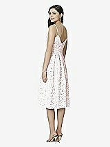 Rear View Thumbnail - Platinum & Blush Studio Design Bridesmaid Dresses 4522