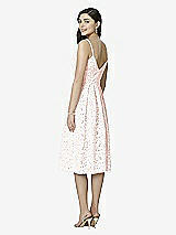 Rear View Thumbnail - Rose - PANTONE Rose Quartz & Blush Studio Design Bridesmaid Dresses 4522