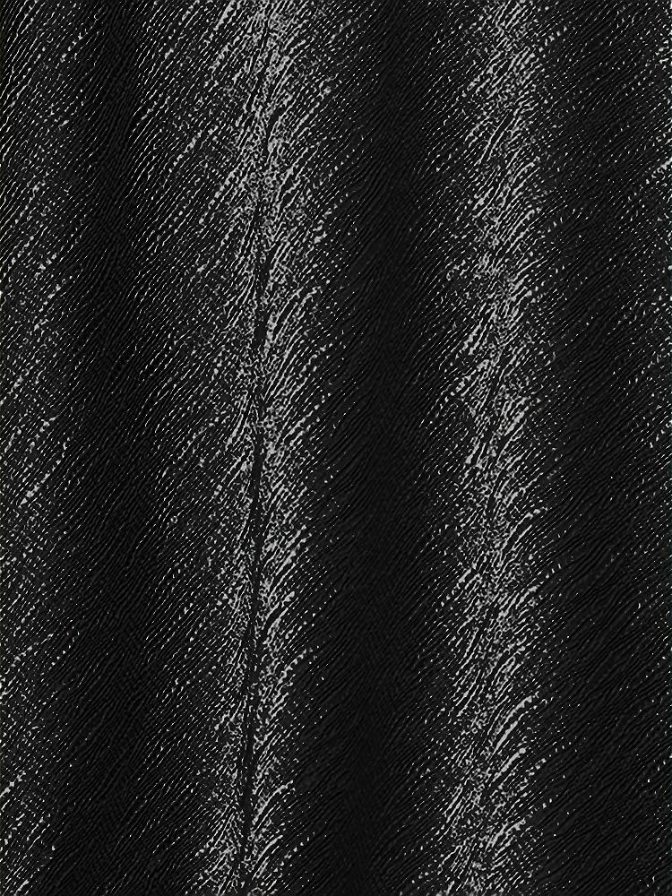 Front View - Black Soho Metallic Fabric by the Yard