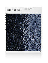 Front View Thumbnail - Midnight Navy Studio Sequin Swatch