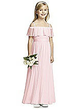 Front View Thumbnail - Ballet Pink Flower Girl Dress FL4053
