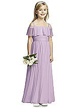Front View Thumbnail - Pale Purple Flower Girl Dress FL4053