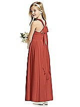 Rear View Thumbnail - Amber Sunset Flower Girl Dress FL4054