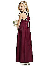 Rear View Thumbnail - Cabernet Flower Girl Dress FL4054