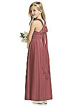 Rear View Thumbnail - English Rose Flower Girl Dress FL4054