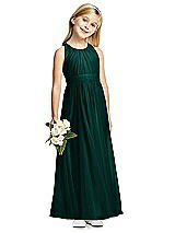 Front View Thumbnail - Evergreen Flower Girl Dress FL4054