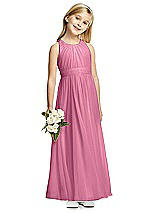 Front View Thumbnail - Orchid Pink Flower Girl Dress FL4054