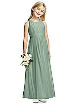 Front View Thumbnail - Seagrass Flower Girl Dress FL4054