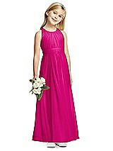 Front View Thumbnail - Think Pink Flower Girl Dress FL4054