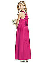Rear View Thumbnail - Think Pink Flower Girl Dress FL4054