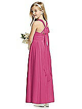Rear View Thumbnail - Tea Rose Flower Girl Dress FL4054