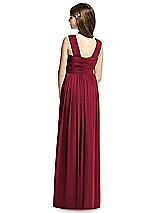Rear View Thumbnail - Burgundy Dessy Collection Junior Bridesmaid Dress JR535