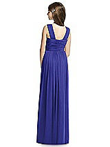 Rear View Thumbnail - Electric Blue Dessy Collection Junior Bridesmaid Dress JR535