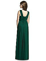 Rear View Thumbnail - Hunter Green Dessy Collection Junior Bridesmaid Dress JR535