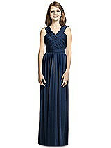 Front View Thumbnail - Midnight Navy Dessy Collection Junior Bridesmaid Dress JR535