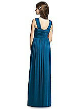 Rear View Thumbnail - Ocean Blue Dessy Collection Junior Bridesmaid Dress JR535