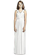 Front View Thumbnail - White Dessy Collection Junior Bridesmaid Dress JR535
