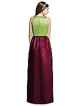 Rear View Thumbnail - Cabernet & Mojito Dessy Collection Junior Bridesmaid Dress JR536