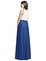 Rear View Thumbnail - Classic Blue Dessy Collection Junior Bridesmaid Skirt JRS537