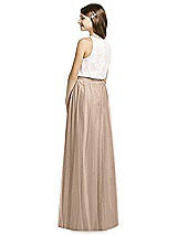 Rear View Thumbnail - Topaz Dessy Collection Junior Bridesmaid Skirt JRS537