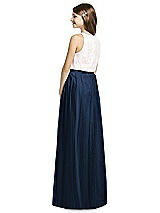 Rear View Thumbnail - Midnight Navy Dessy Collection Junior Bridesmaid Skirt JRS537