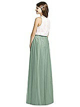 Rear View Thumbnail - Seagrass Dessy Collection Junior Bridesmaid Skirt JRS537