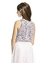 Rear View Thumbnail - Majestic & Oyster Dessy Collection Junior Bridesmaid Top JRT538
