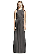 Front View Thumbnail - Caviar Gray Dessy Collection Junior Bridesmaid Dress JR539