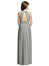 Rear View Thumbnail - Chelsea Gray Dessy Collection Junior Bridesmaid Dress JR539