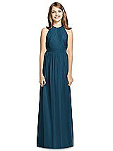 Front View Thumbnail - Atlantic Blue Dessy Collection Junior Bridesmaid Dress JR539
