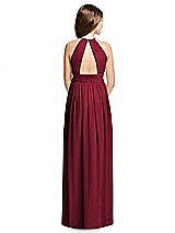 Rear View Thumbnail - Burgundy Dessy Collection Junior Bridesmaid Dress JR539