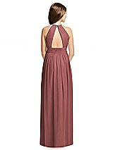Rear View Thumbnail - English Rose Dessy Collection Junior Bridesmaid Dress JR539