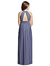 Rear View Thumbnail - French Blue Dessy Collection Junior Bridesmaid Dress JR539