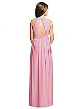 Rear View Thumbnail - Peony Pink Dessy Collection Junior Bridesmaid Dress JR539